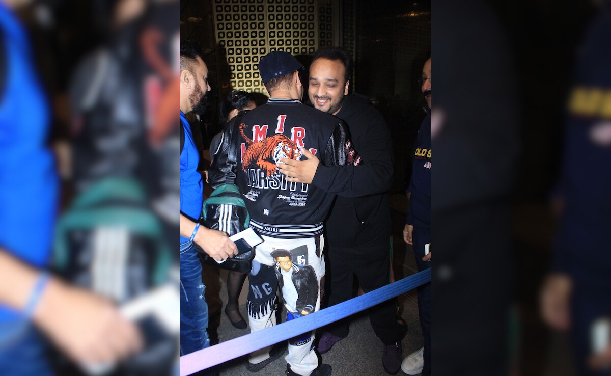 ICYMI: Salman Khan's Airport Look Had His Face Painted On His Pants
