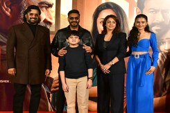Jyotika, Ajay Devgn, Madhavan And Team <i>Shaitaan</i> At The Film's Trailer Launch Jyotika, Ajay Devgn, Madhavan And Team <i>Shaitaan</i> At The Film's Trailer Launch