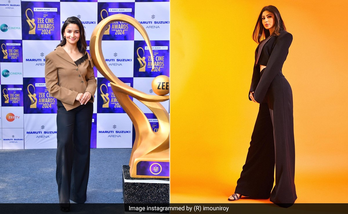 Alia Bhatt And Mouni Roy Are Serving Power Moves By Taking Cropped Blazers Out Of The Boardroom