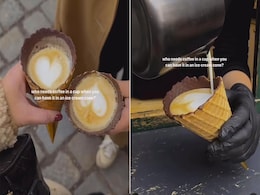 Would You Drink Coffee From An Ice-Cream Cone? Viral Trend Attracts Coffee Lovers Would You Drink Coffee From An Ice-Cream Cone? Viral Trend Attracts Coffee Lovers