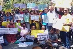 Proposed 10-Storey Building In "Lungs Of Bengaluru" Sparks Protests Proposed 10-Storey Building In "Lungs Of Bengaluru" Sparks Protests