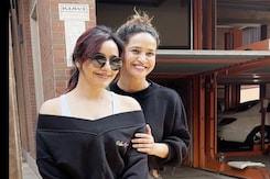 Sisters Neha Sharma And Aisha Sharma's Day Out Sisters Neha Sharma And Aisha Sharma's Day Out