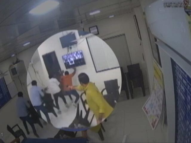 Calm Talks, Then 5 Shots Fired: CCTV Footage Shows BJP MLA's Attack On Ally