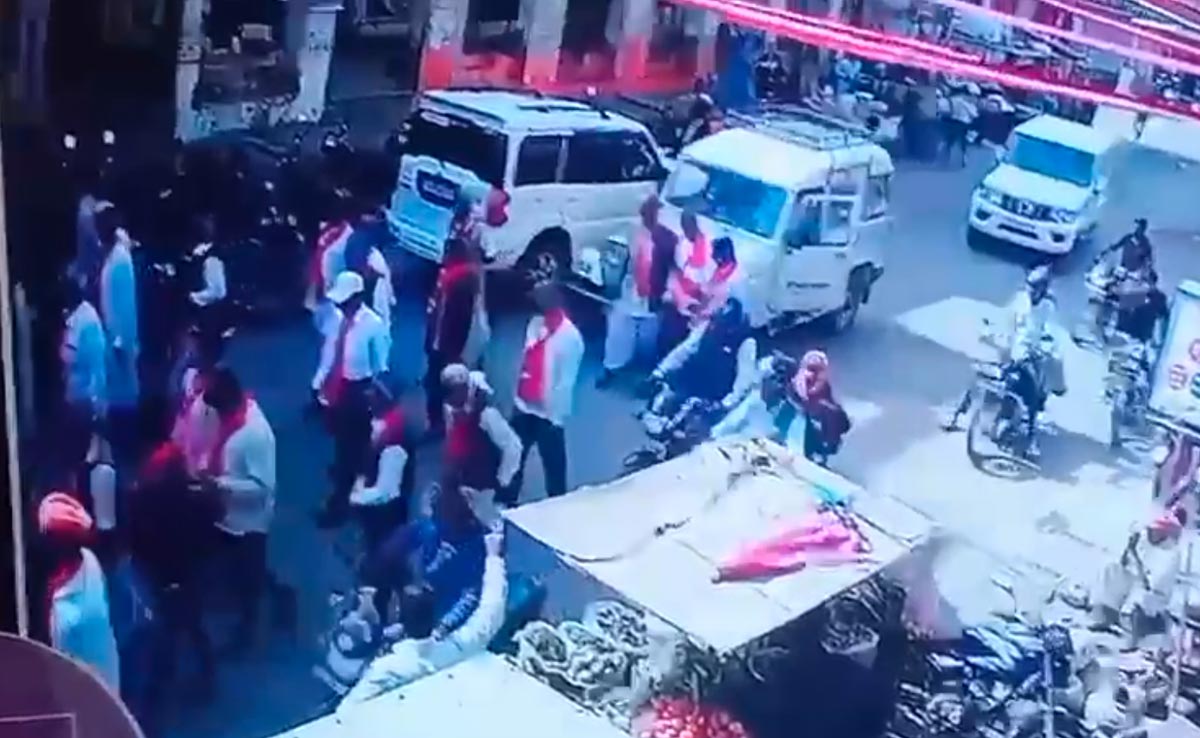 On Camera, Car Rams Procession As Driver Suffers Heart Attack In Rajasthan
