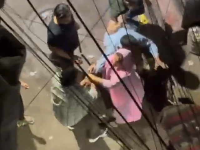 On Camera, Delhi Man Harasses Neighbour, Cops Struggle To Take Him Away