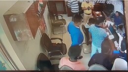 Video: UP Congress Leader Barges Into Office, Threatens Employees With Gun