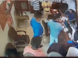 Video: UP Congress Leader Barges Into Office, Threatens Employees With Gun