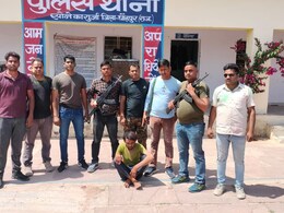 राजस्थान में 25 हजार का इनामी बदमाश गिरफ्तार, तमंचा-कारतूस बरामद