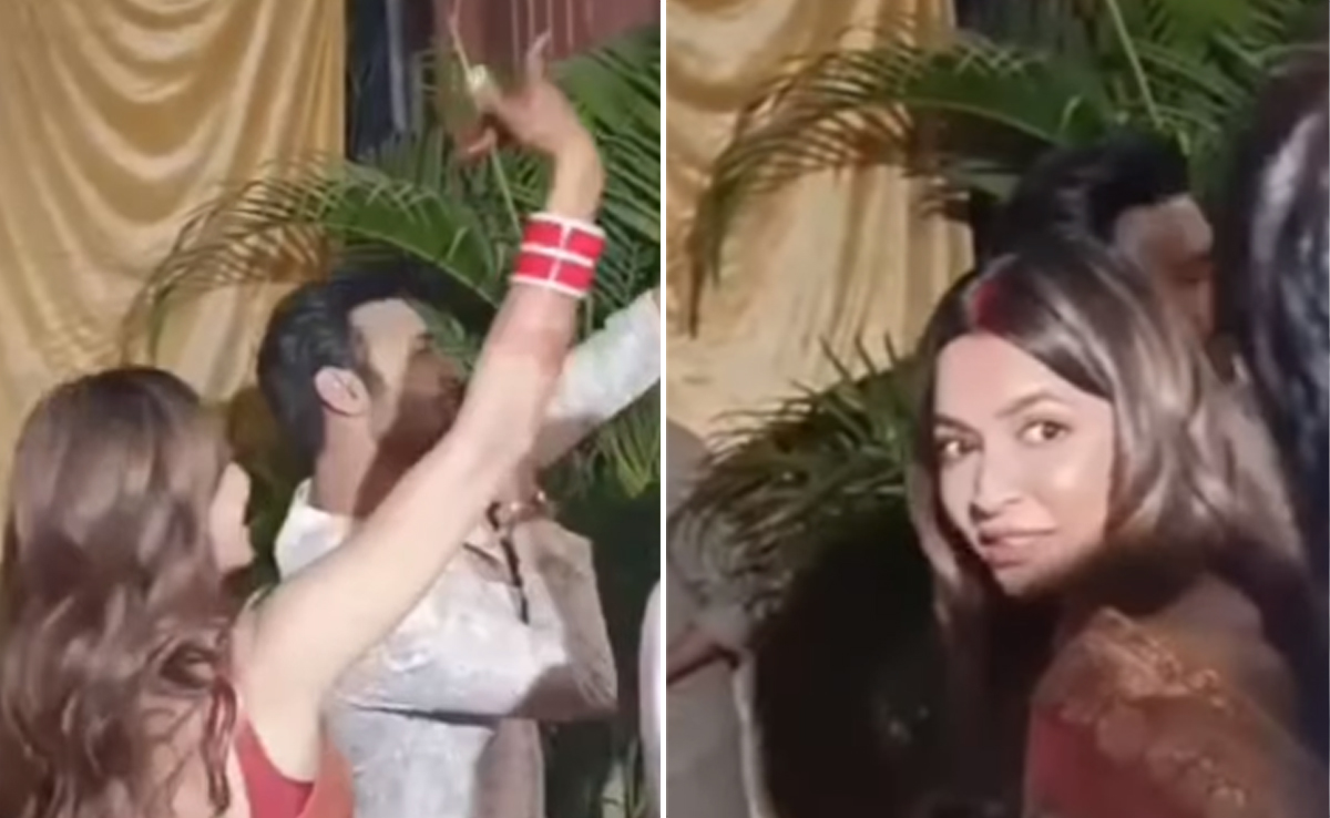 Viral: Inside Newlyweds Kriti Kharbanda And Pulkit Samrat's <i>Griha Pravesh</i> Ceremony