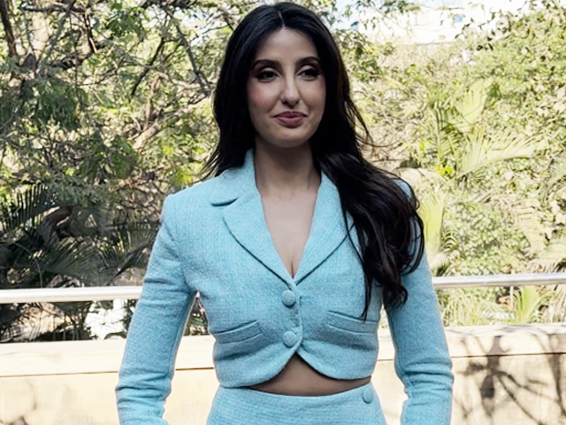 Nora Fatehi Boards Style Express At Trailer Launch Event