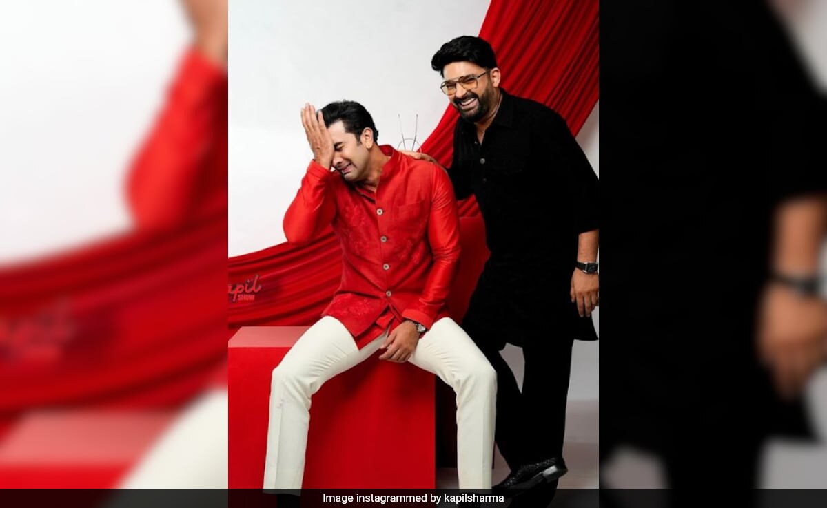 <i>The Great Indian Kapil Show</i>: Ranbir Kapoor And Kapil Sharma's Viral-Worthy BTS Pics