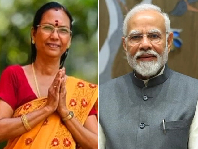 PM Modi Speaks To TN Sarasu, BJP Candidate For Kerala's Alathur