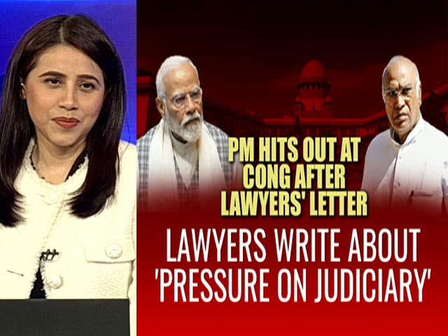 PM Modi Targets Congress Over Letter By Group Of Lawyers To Chief Justice Of India