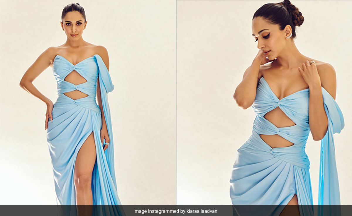 Kiara Advani Could Easily Pass Off As An Ice Princess On The Red Carpet In This Pastel Blue Gown
