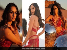Manushi Chhillar <i>"Wallah Habibing"</i> In A Red Fringed Skirt Set Makes Our Thursday Look Super Stylish Manushi Chhillar <i>"Wallah Habibing"</i> In A Red Fringed Skirt Set Makes Our Thursday Look Super Stylish