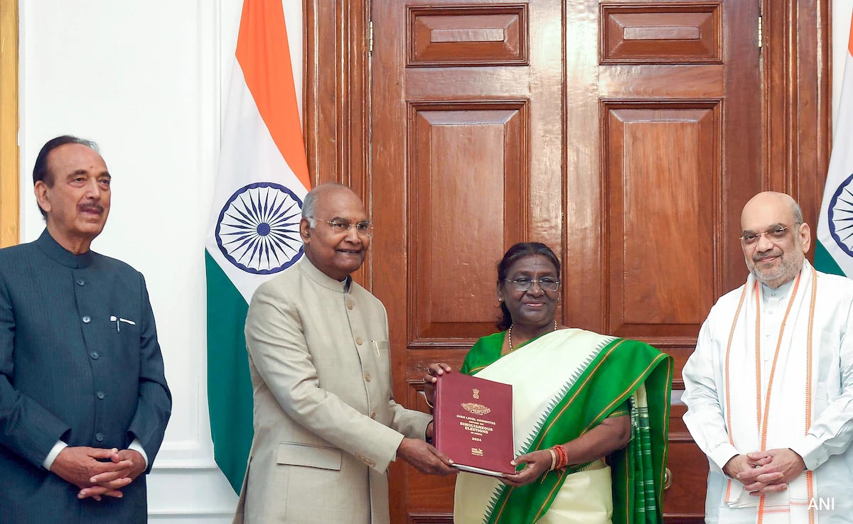 Under 'One Nation, One Election', Fresh Polls In Case Of Hung Parliament, Assembly