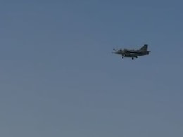 On Camera, Pilot Ejects From Crashing Tejas, Parachutes To Safety On Camera, Pilot Ejects From Crashing Tejas, Parachutes To Safety