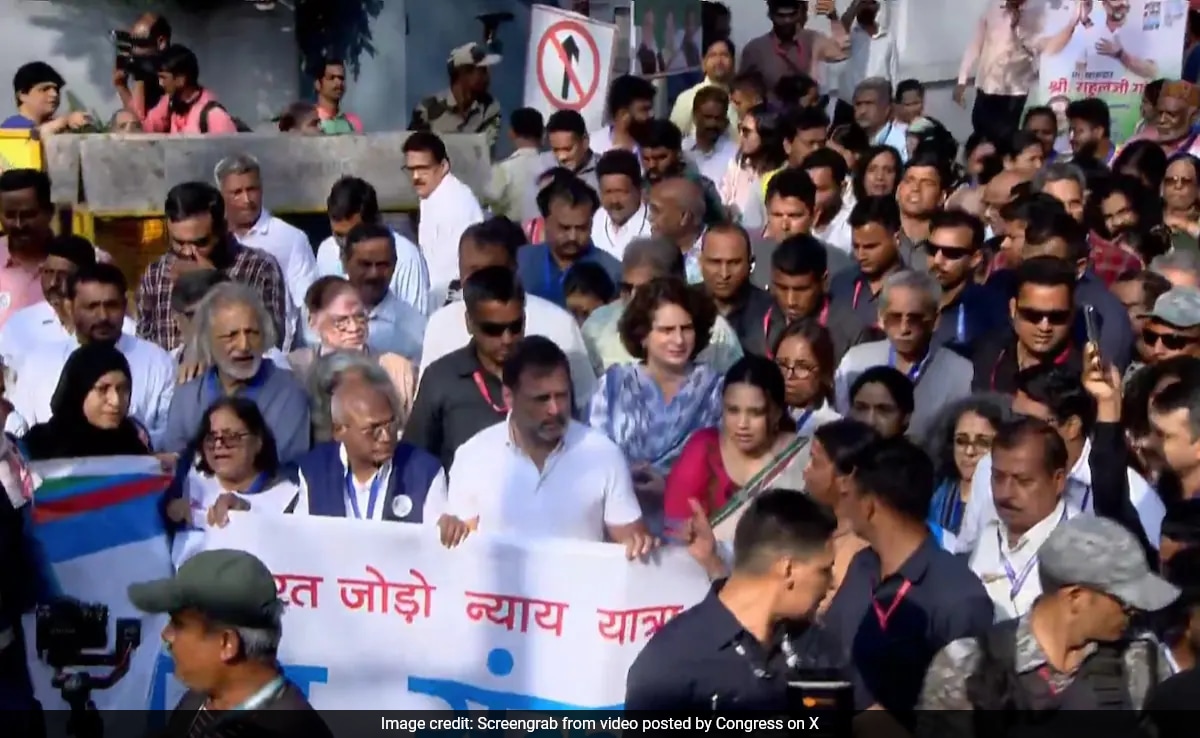 Video: Actor Swara Bhaskar Joins Rahul Gandhi's 'Nyay Sankalp Padyatra' In Mumbai