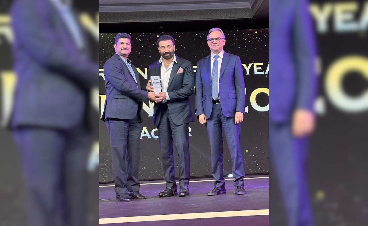 NDTV Indian Of The Year: "Entertainer Of The Year" Sunny Deol Says He Serves Better As An Actor