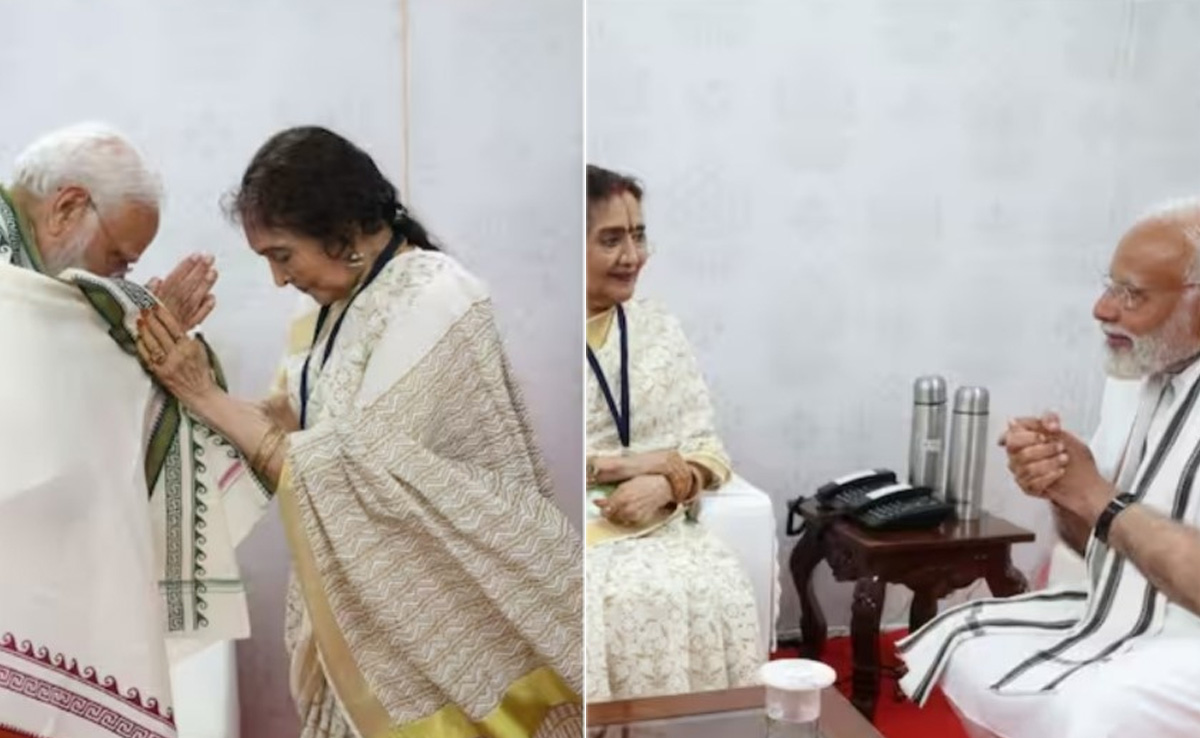 P.M Modi In Chennai: चेन्नई में पीएम मोदी की हुई वैजयंतीमाला से मुलाकात, तस्वीरें शेयर कर की तारीफ