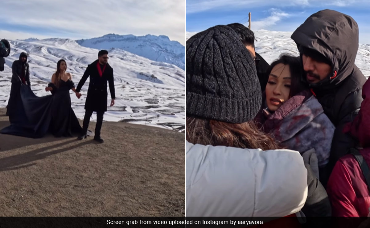 Influencer Gets Hypothermia While Shooting Pre-Wedding Video In Himachal Pradesh's Spiti