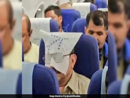 IndiGo Passenger's Ingenious Eye Mask Hack Leaves Internet Chuckling IndiGo Passenger's Ingenious Eye Mask Hack Leaves Internet Chuckling