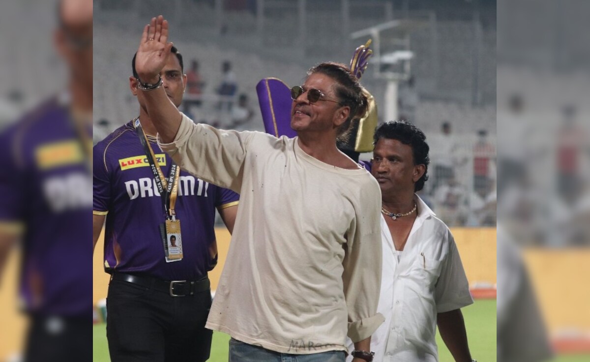IPL 2024: Just Shah Rukh Khan Smiling Brightly After Kolkata Knight Riders' Victory