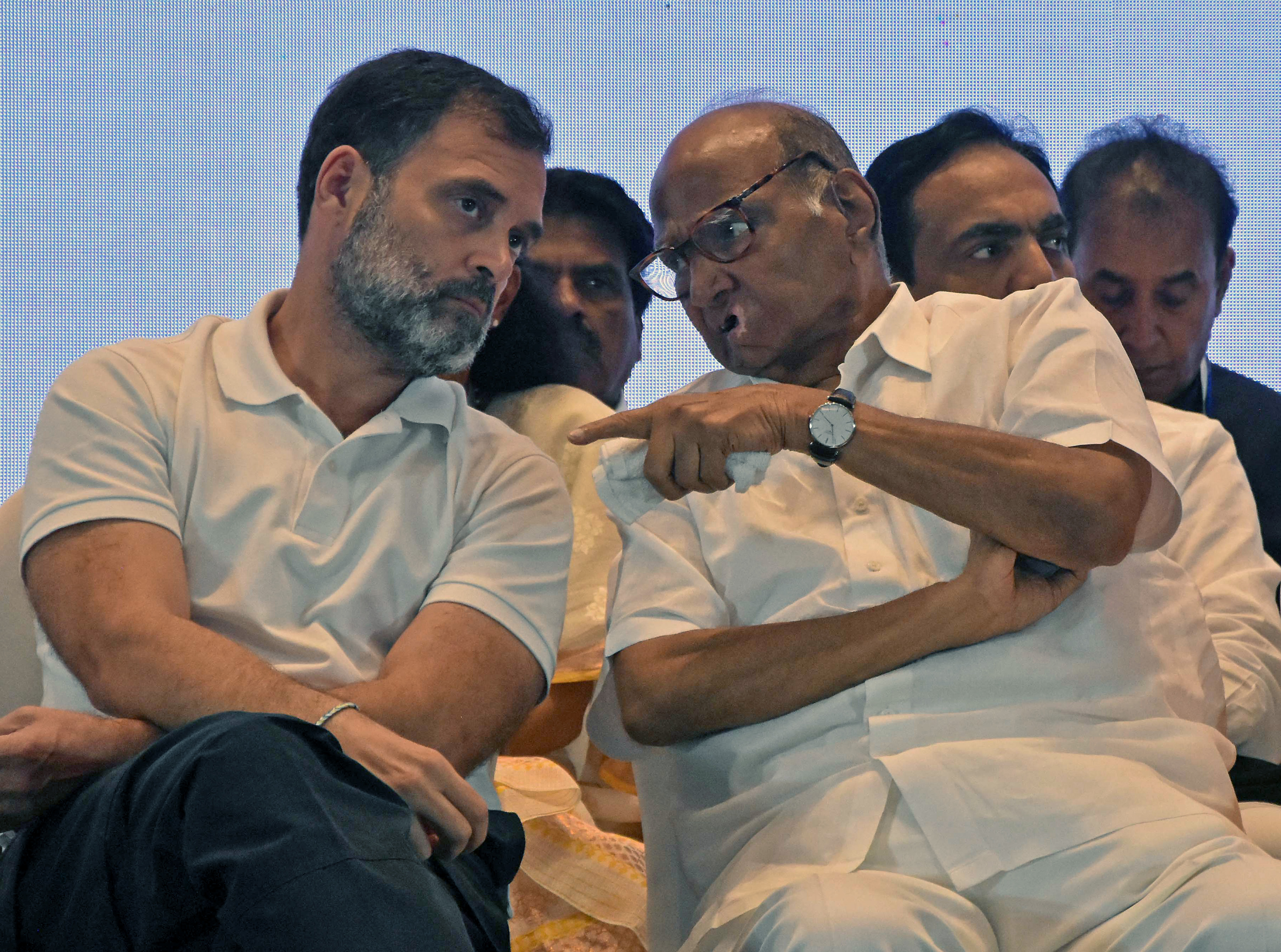 Sharad Pawar's '160 Seats Offer' Claim Follows Rahul Gandhi's Big Charge