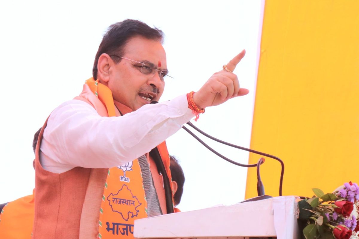 Lok Sabha 2024: सीएम भजनलाल शर्मा का कड़ा प्रहार, बोले, 'कांग्रेस डूबता जहाज, कई जगह पार्टी को बदलने पड़े प्रत्याशी