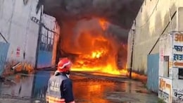 Massive Fire Breaks Out At Delhi Factory, No Casualties