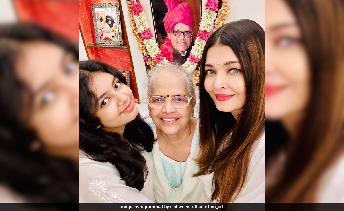 Aishwarya Rai Bachchan's Tribute To Her Father On His Death Anniversary: "Love You Eternally"