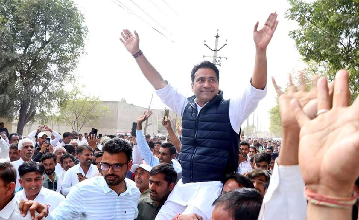 Rajasthan Politics: अटकलों पर लगा विराम, चूरू सांसद राहुल कस्वां आज भाजपा छोड़ कांग्रेस में होंगे शामिल!