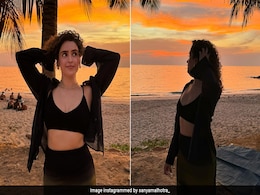 Sanya Malhotra's All-Black Breezy Bralette Look Sets The Tone For Her Relaxing Thai Beach Vacation Sanya Malhotra's All-Black Breezy Bralette Look Sets The Tone For Her Relaxing Thai Beach Vacation