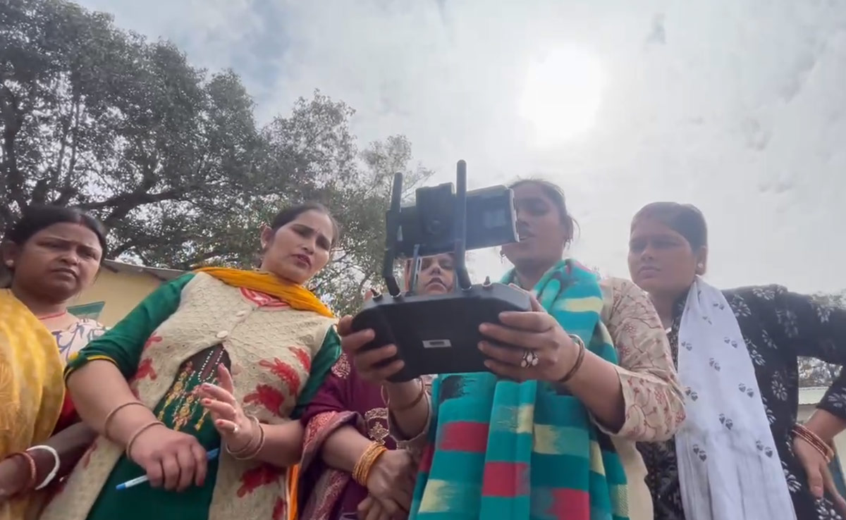 Meet Drone Didis: Women In Rural India Learning To Fly High