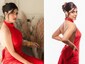 Rj Karishma Stuns in Red Halter Bow Dress