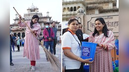 जयपुर में सफाई कर्मियों की हड़ताल समाप्त, खुद झाडू लगाकर मेयर ने पढ़ाया स्वच्छता का पाठ