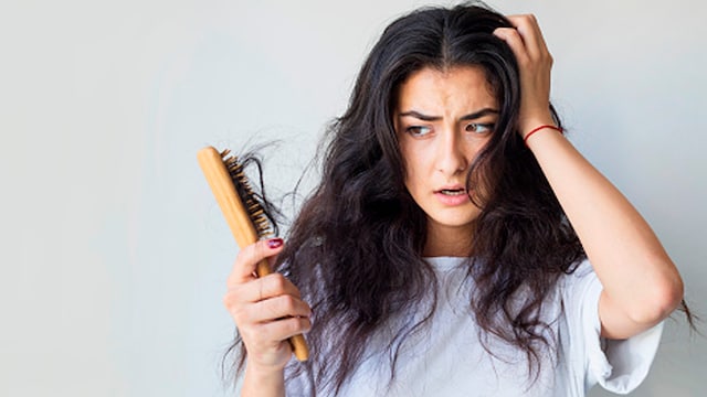 The combination of intense heat, sun exposure, dehydration, and changes in diet can weaken hair,