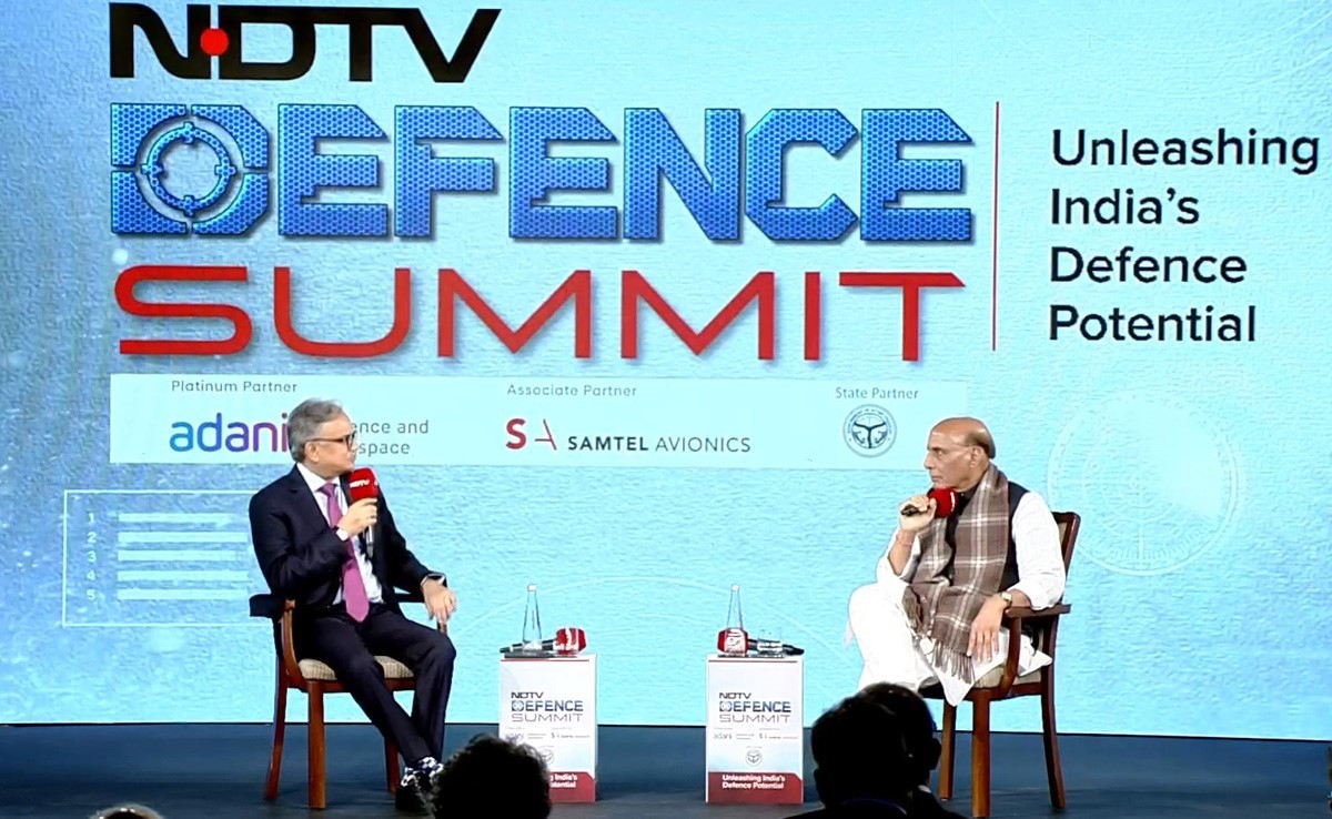 "अब नॉर्थ-साउथ डिवाइड पूरी तरह खत्म":  NDTV डिफेंस समिट में राजनाथ सिंह की 10 बड़ी बातें