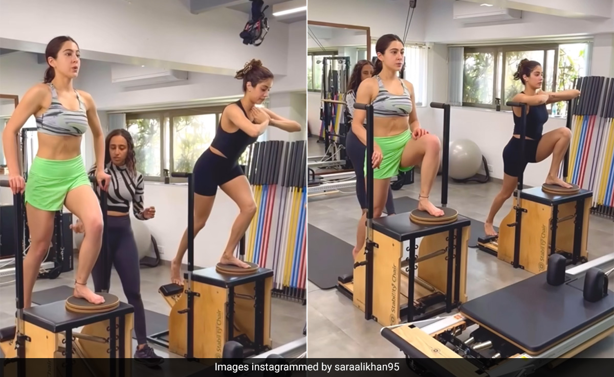 Sara Ali Khan And Janhvi Kapoor's "No Excuses" Attitude Is Perfect To Squeeze In That Weekday Workout
