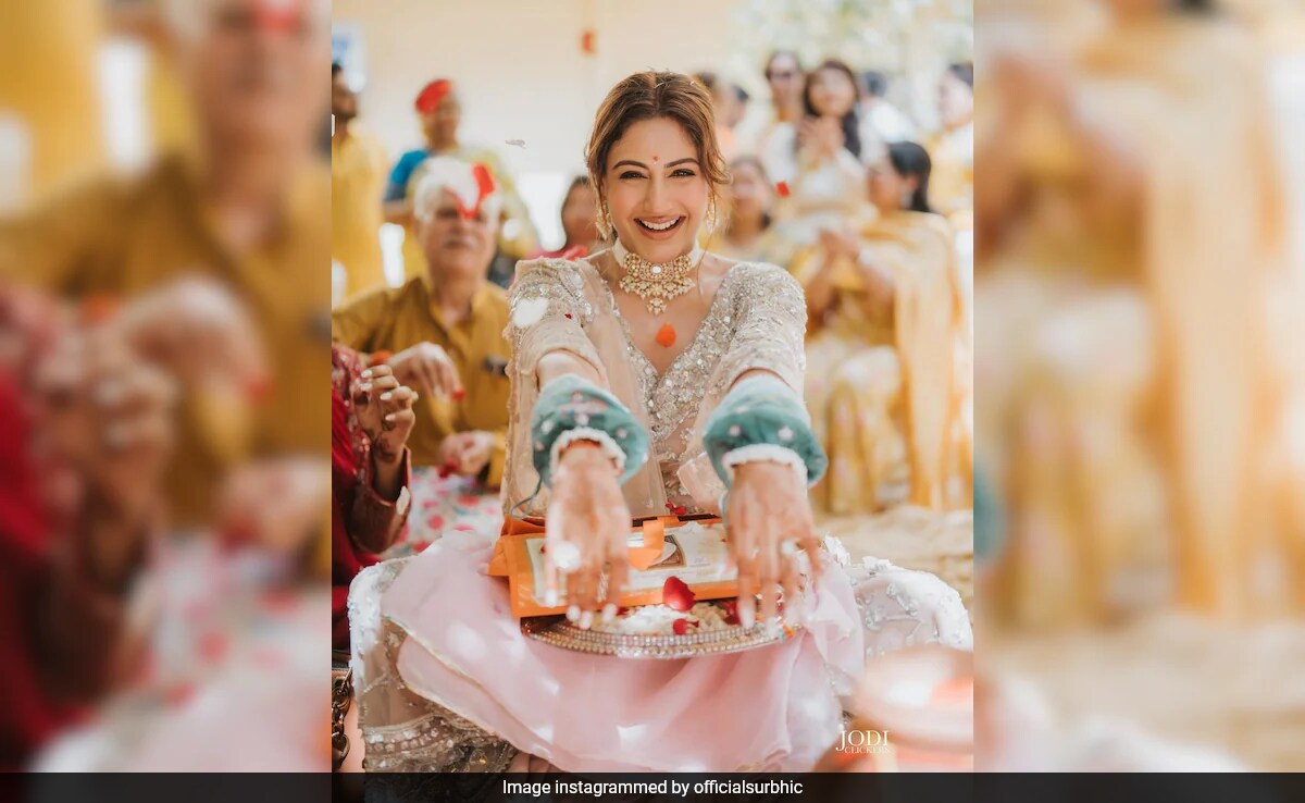 Inside Surbhi Chandna's "Joyous And Emotional" Chooda Ceremony