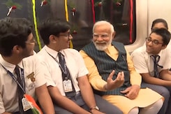 Watch: PM Modi Travels In India's First Underwater Metro In Kolkata With Students Watch: PM Modi Travels In India's First Underwater Metro In Kolkata With Students