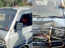 Bhopal में तेज रफ्तार कार ने मारी टक्कर, 10 फिट से हवा में उछला साइकिल सवार, देखें वीडियो