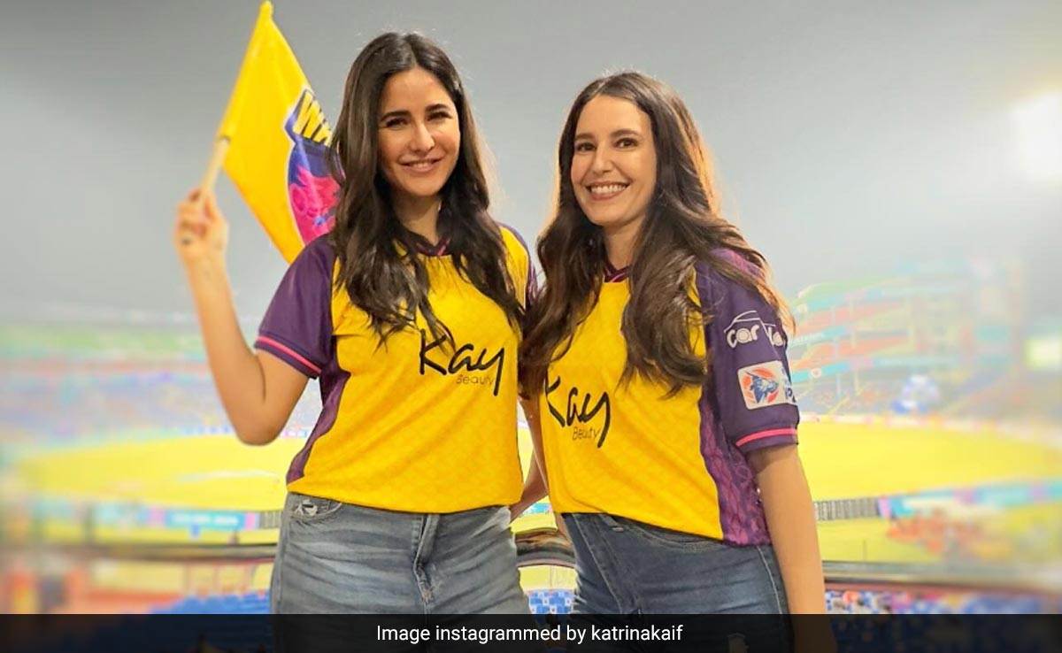 Katrina Kaif And Isabella Kaif's Sibling Style Looked Sporty Chic In Matching Jerseys