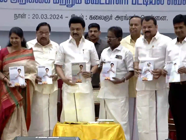 DMK Releases Its Manifesto And Candidate List For The Lok Sabha polls