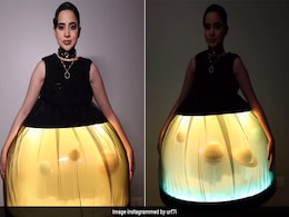 Uorfi Javed Took Her Science Project To The Red Carpet In This Solar System Dress Uorfi Javed Took Her Science Project To The Red Carpet In This Solar System Dress