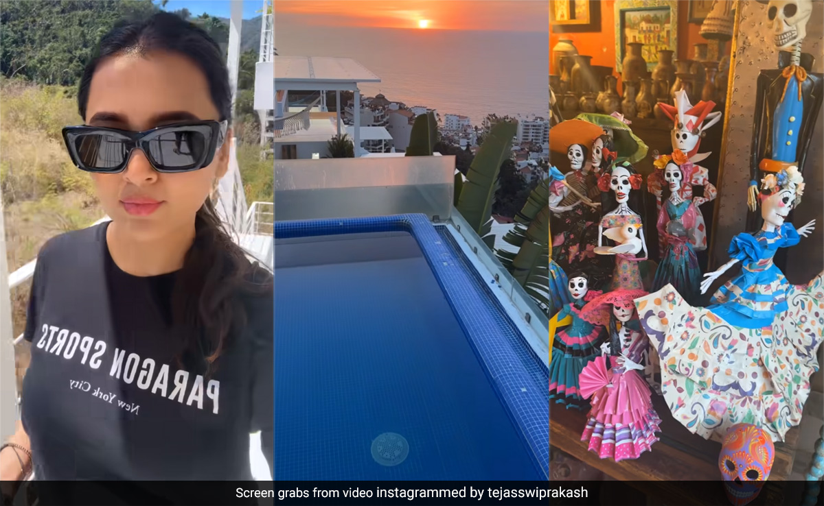 Tejasswi Prakash's Mexican Holiday Energy Featuring Tacos, Nachos And Catrina Dolls