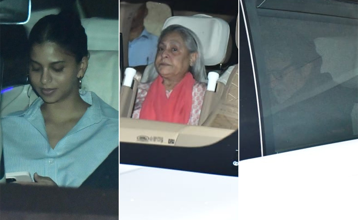 Amitabh-Jaya Bachchan, Suhana Khan And Others At Shweta Bachchan's 50th Birthday Bash