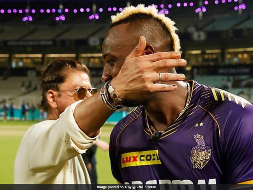 KKR Owner Shah Rukh Khan's Priceless Reaction To Russell's IPL Retirement