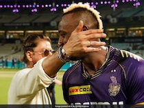 KKR Owner Shah Rukh Khans Priceless Reaction To Andre Russells IPL Retirement: "Any Other Jersey Would Look Weird"