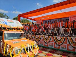 टिकट बंटवारे के बाद मिशन-25 में जुटी भाजपा, प्रचार के लिए LED  रथ रवाना, CM शर्मा ने शेष 10 सीटों के लिए दिए बड़े हिंट